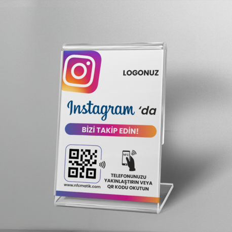 Instagram Takip Stant Kartı 