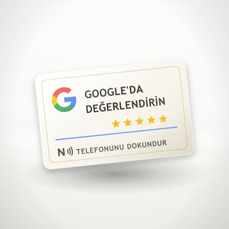 Google Yorum NFC Kartı