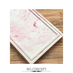 Marble desen Tepsi & Organizer 