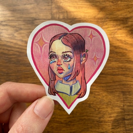 Ağlarken de Güzelim / Sticker
