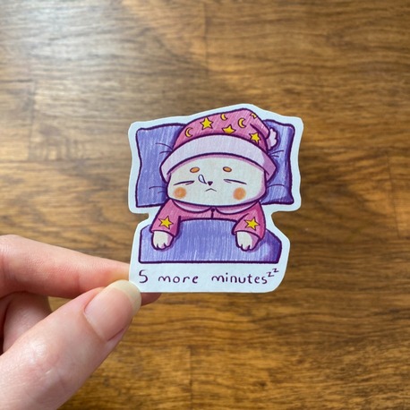 5 More Minutes / Sticker