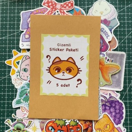 Gizemli Sticker Paketi