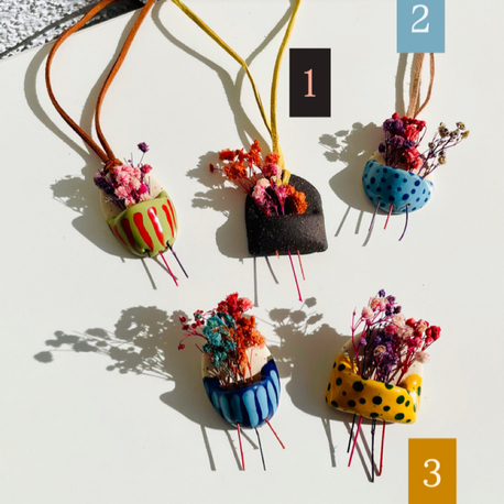 Mini Çiçek Sepetleri / 3 numaralı magnet