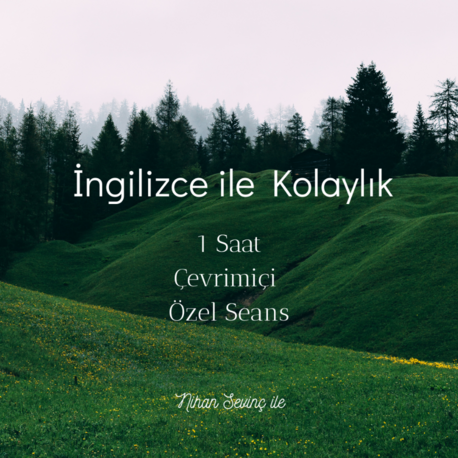 İngilizce ile Kolaylık Özel Seans (60 Dakika)