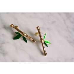 bamboo küpe