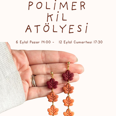 Polimer Kil Atölyesi 6 Eylül Pazar 14:00