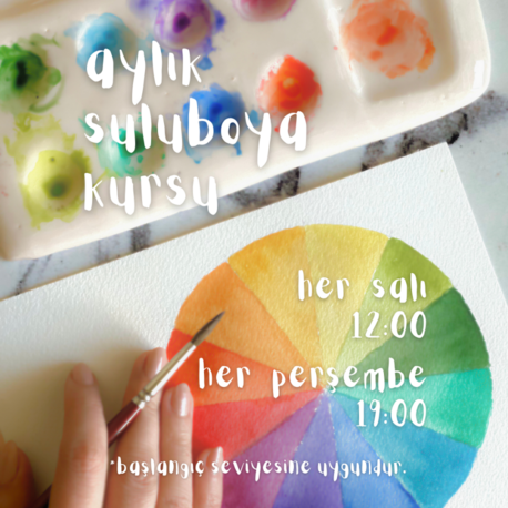 Aylık Suluboya Kursu