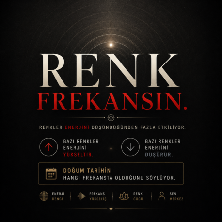 RENK FREKANSIN. Renklerin Psikolojik ve Enerjik Etkisi.