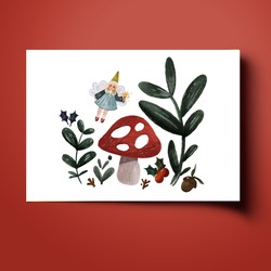 Kart Baskı | 'Little Fairy'