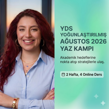 YDS AĞUSTOS 2026 KAMPI