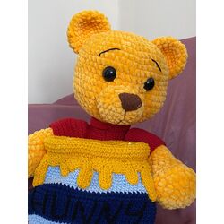 Peluş Winnie çanta - oyuncak