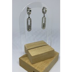 SİKVER ZİRKON CALABRİA ÇELİK KÜPE
