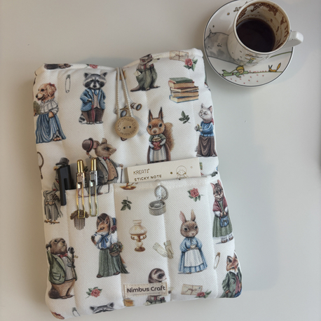 Zarafet Ormanı Kitap ve Tablet Çantası