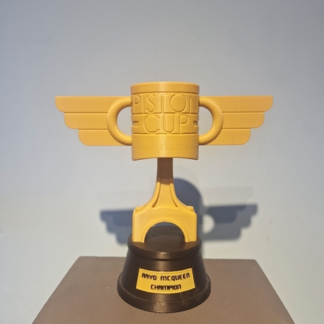 3d Piston Cup