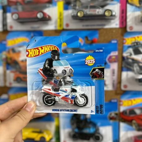 Hotwheels Motor HONDA VFRC30 CAFE Resimli Kişiye Özel