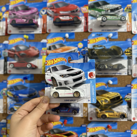 Hotwheels SUBARU WRX STI Resimli Kişiye Özel