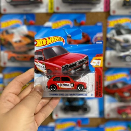 Hotwheels HONDA CIVIC CUSTOM Resimli Kişiye Özel