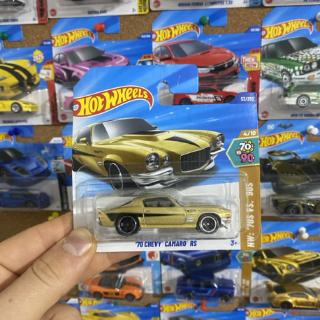 Hotwheels 70 CHEVY CAMARO RS Resimli Kişiye Özel 