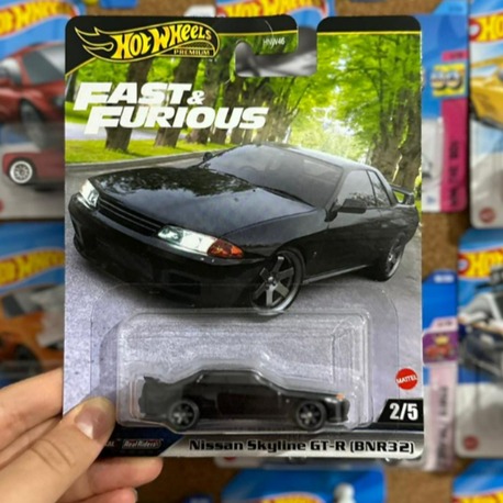 Hotwheels NISSAN SKYLİNE GTR (BNR32) Resimli Kişiye Özel