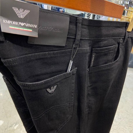 EMPERIO ARMANI Black Denim Jean