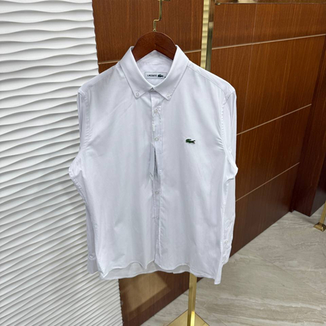LACOSTE Slim Fit Gömlek Beyaz