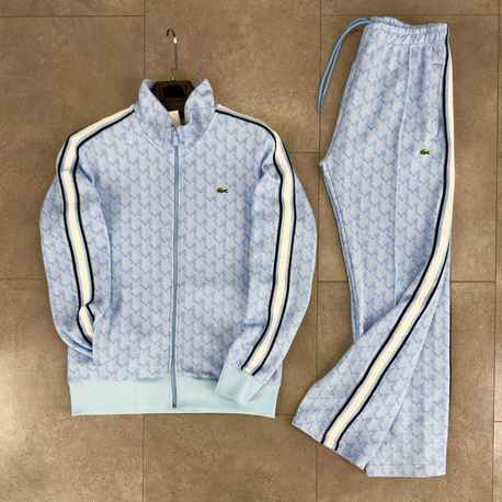 LACOSTE Monogram Eşofman Takımı Bebek Mavisi