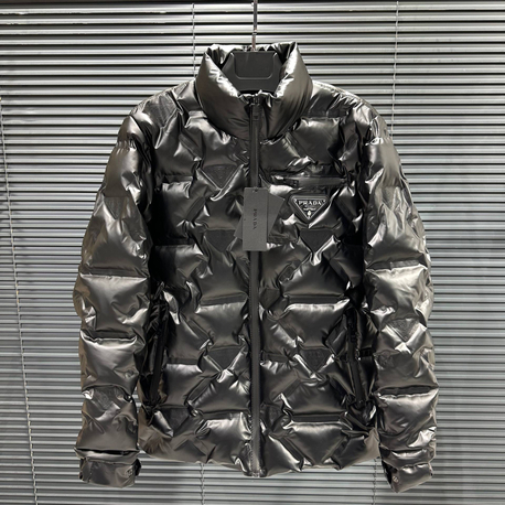 PRADA Damalı Şişme Mont