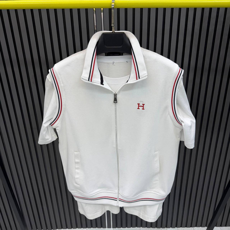 TOMMY HILFIGHER Mevsimlik Hafif Yelek Beyaz