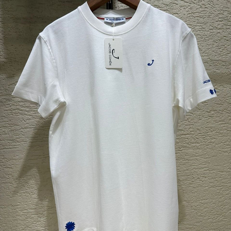 JACOB COHEN Pamuklu Beyaz T-shirt