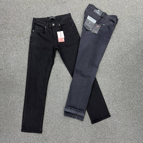 PREMIUM Siyah Straight Fit Jean