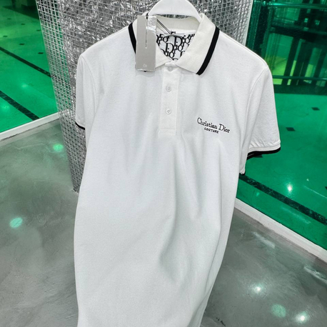 CHRISTIAN DIOR Beyaz Polo Yaka T-Shirt