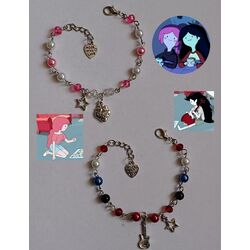 marceline x bubblegum couple bileklik 