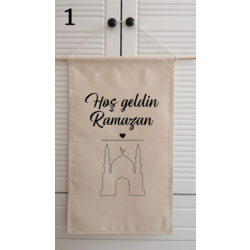 RAMAZAN AYI 70X45 CM KANVAS FLAMA