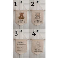 30X25 CM KANVAS KUMAŞ FLAMA