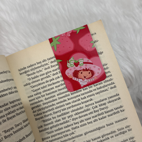 Çilek kız Kitap Ayracı