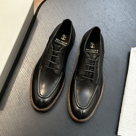 Brunello cucinelli leather shoes