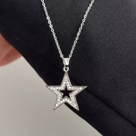 Silver Star Kolye
