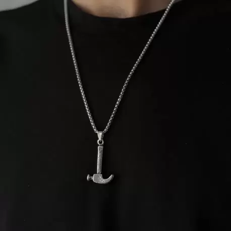 Çelik Çekiç Model Kolye