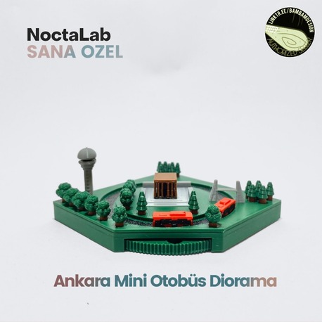 Ankara Mini Otobüs Diorama