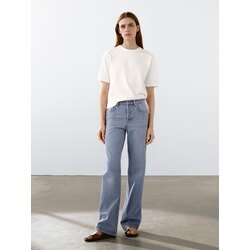 Massimo Dutti Basic Beyaz Tişört