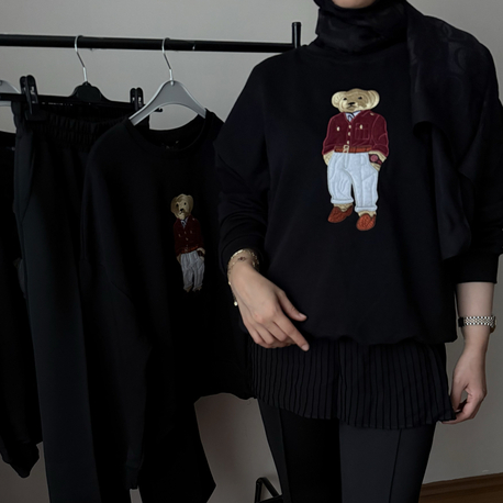 Teddy Ayıcıklı Sweatshirt 