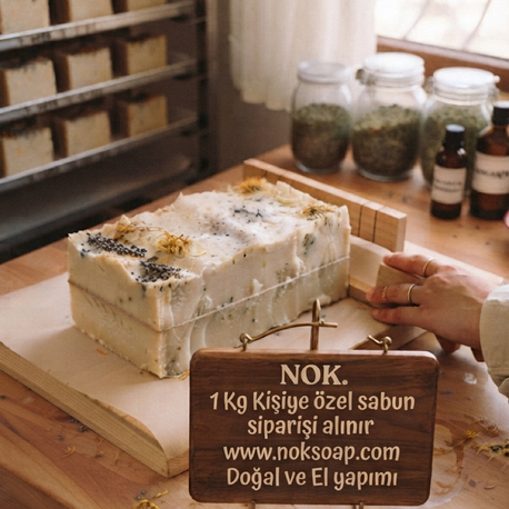 Kişiselleştirilebilir 1 Kg Doğal Sabun