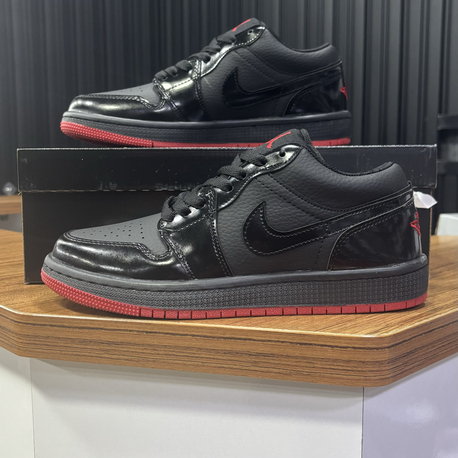 Nike Jordan 1 Low Dark-red-Black