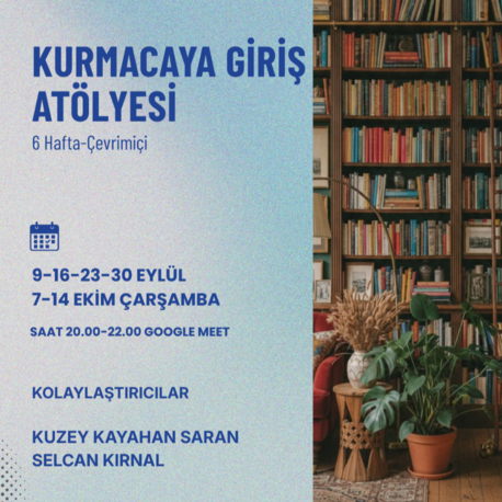 Kurmacaya Giriş Atölyesi