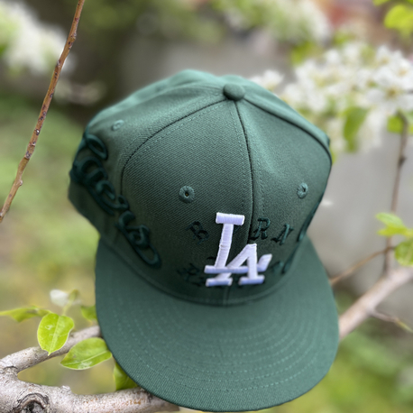 Los Angeles Dodgers Born Raised Fitted Cap