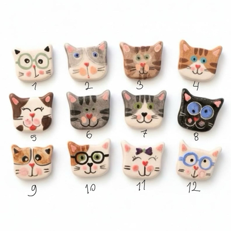 Kedi Broş / 3 AL -1000TL