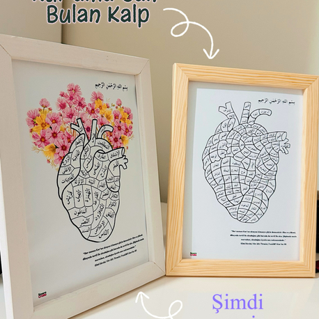 A5 boyut “Kur’anla Can Bulan Kalp”