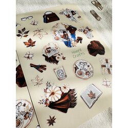 Otantik Kış Sticker