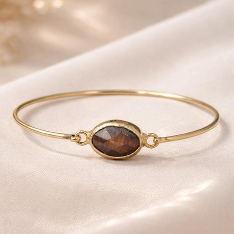 Aurelia Smoky Quartz Bangle