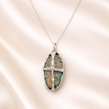 Cross Turquoise Talisman